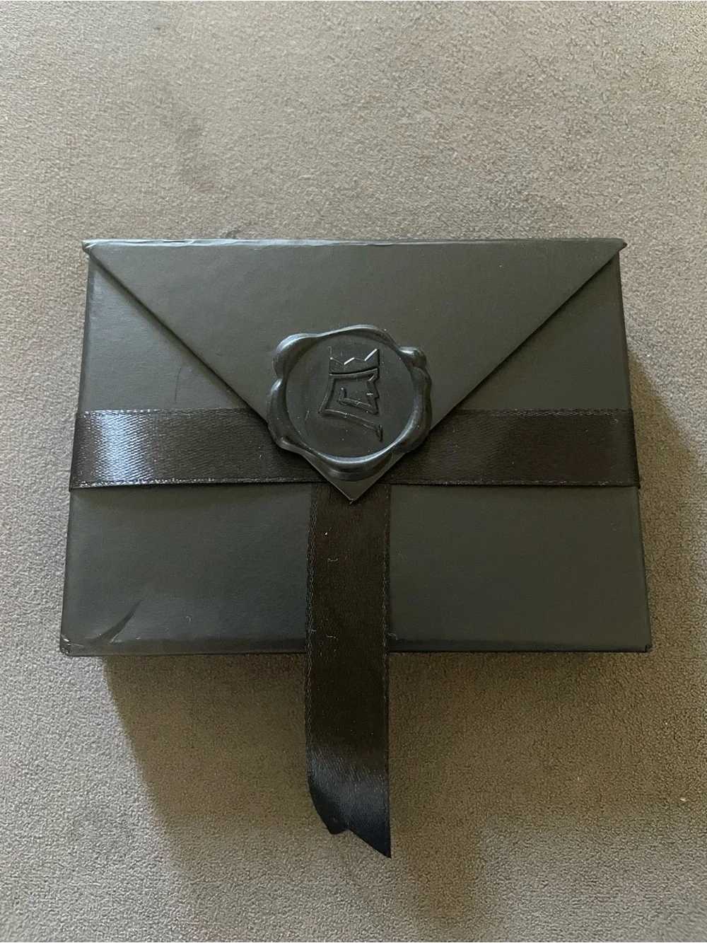 Tan Leather ID Card Holder